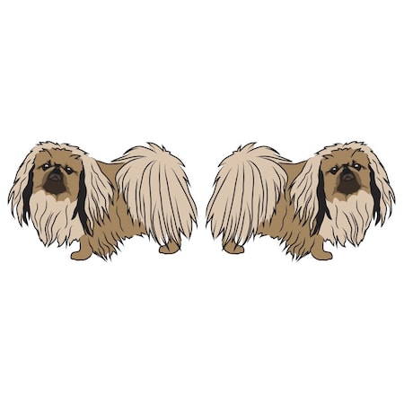 Signmission Pekingese Dog Decal, Dog Lover Decor Vinyl Sticker D-18-Pekingese